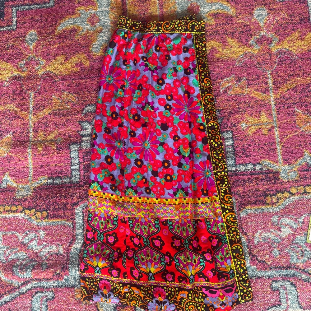 Alex Coleman VINTAGE Floral Multicolor Skirt